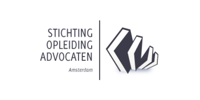 Logo van Stichting Opleiding Advocaten Amsterdam.