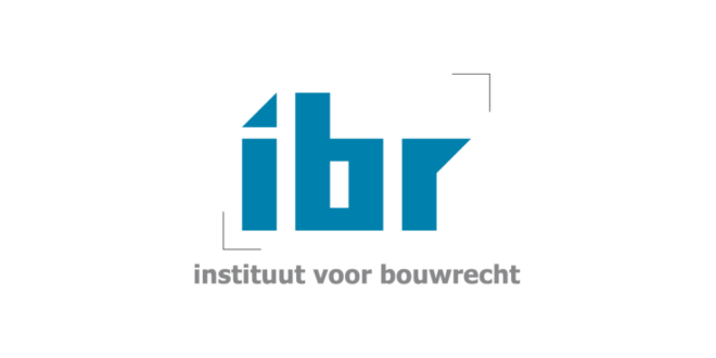 Logo van het Instituut voor Bouwrecht.